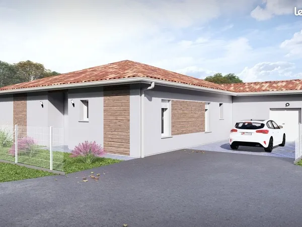 Projet de construction d'une maison 121 m² avec terrain à ROQUEFORT (40)
