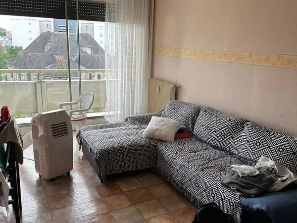 Appartement T3 avec parking, cave et belle vue