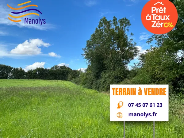 Terrain en lotissement 416 m²