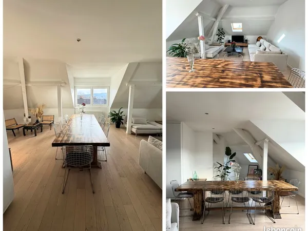 Appartement 92 m2, spacieux et calme