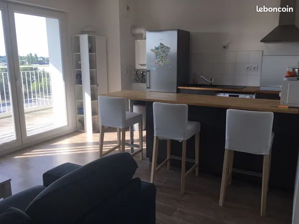 Appartement T2 idéalement placé aux normes BBC (chauffage inutile)