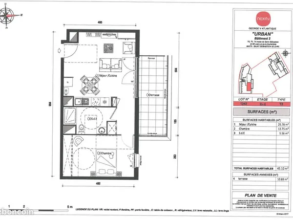 Appartement T2