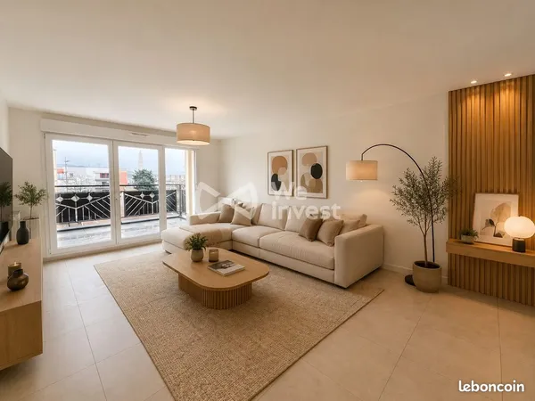 Appartement 3 pièces 63 m²