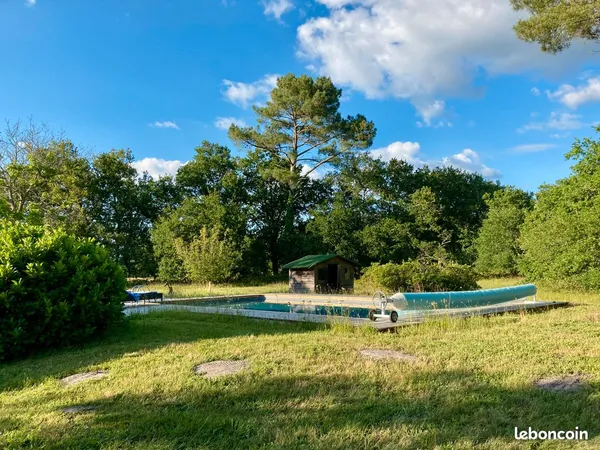 Maison au calme absolu dans un écrin de verdure avec piscine à Lacanau