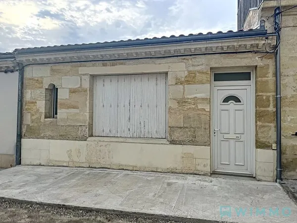 Echoppe T2 avec jardin privatif, proche place Mondésir et parc Bourran
