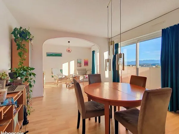 Colocation - Appartement 105 m² - Pau - Vue exceptionnelle sur les Pyrénées
