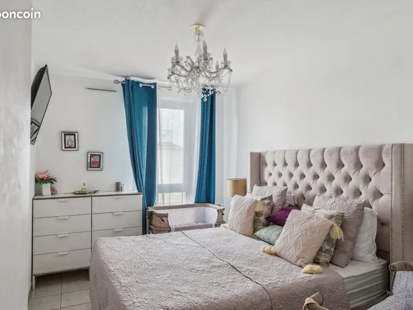 T3 65 m² - Vue Mer - Terrasse 10 m² - Double Parking - Marseille 13015 - Résidence Cap Horizon