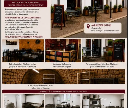 Vente fonds de commerce
