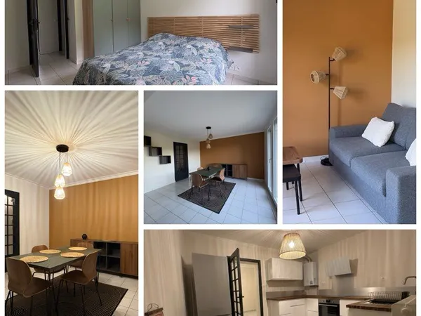 Grand T2 meublé de 68 m² - Dernier étage, balcon, cave et parking - Herserange - Disponible à partir