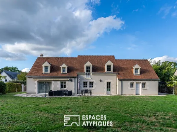 Maison familiale dans un quartier privilégié