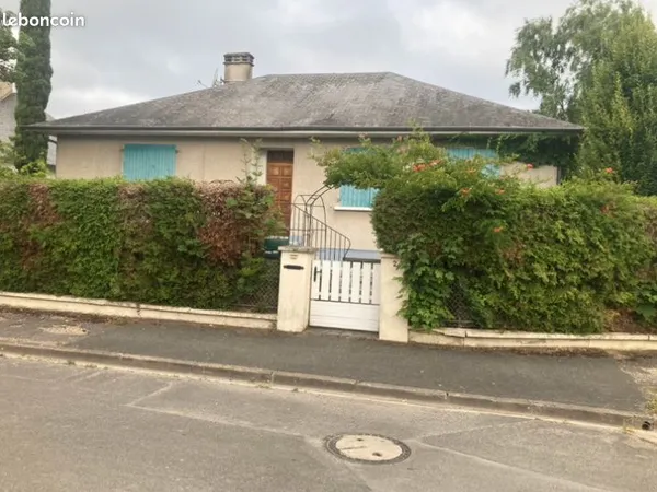 Vends maison plein pieds