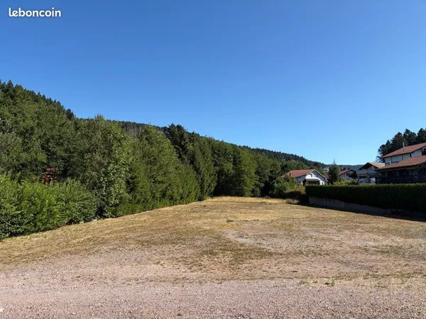 Terrain constructible viabilisé
