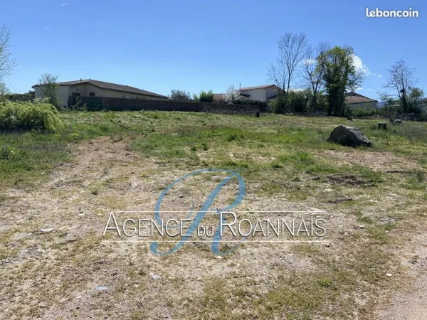 Terrain 665 m² Ouches