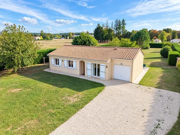 Plain pied 98 m², 6 pièces, 3 chambres