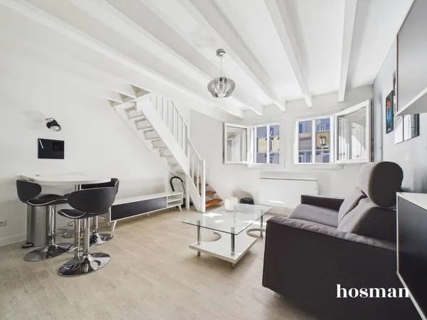 Magnifique duplex de 2 pièces 38m² en dernier étage - Rue De L'Industrie, Nantes