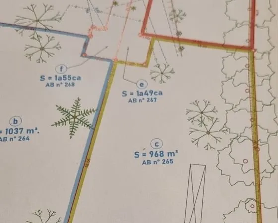 Terrain viabilisé 1000M2