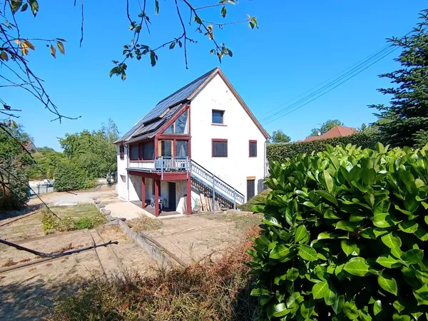 Maison bioclimatique à ossature bois