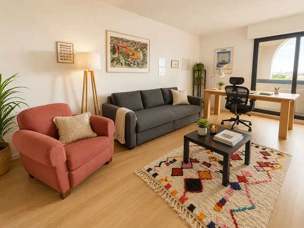Appartement 2 pièces 45 m²