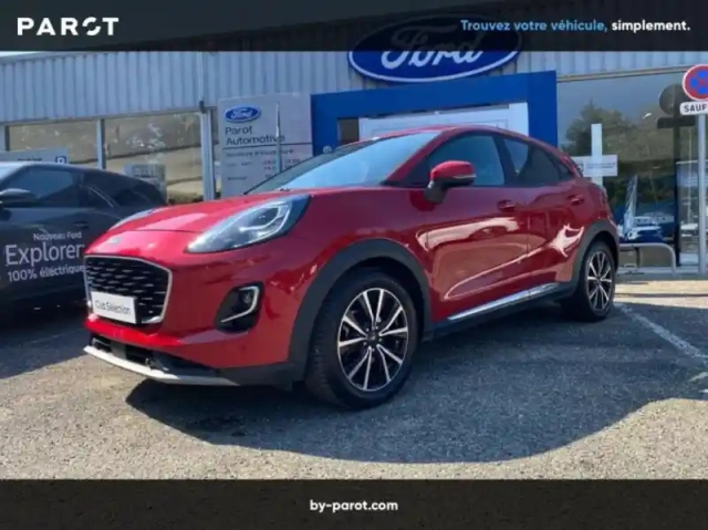 Ford Puma 1.0 flexifuel 125ch s&amp;s mhev titanium business — photo 1