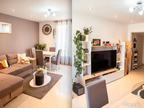 Charmant T3 de 60m² avec balcon et parking - À deux pas du Leclerc