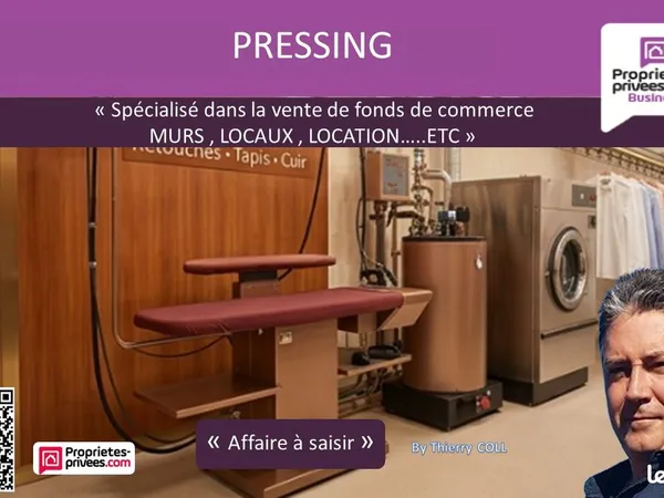 Fonds de commerce pressing 60 m²