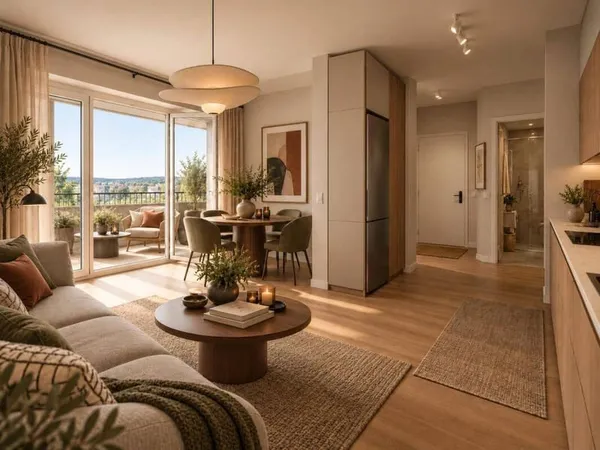 Appartement 3 pièces 63 m²