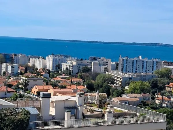 Appartement 3 pièces vue mer et piscine