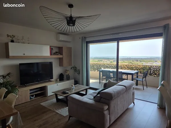 Appartement T3 Borgo vue mer