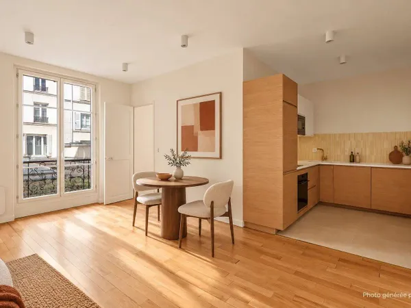 Appartement 2 pièces 38 m²