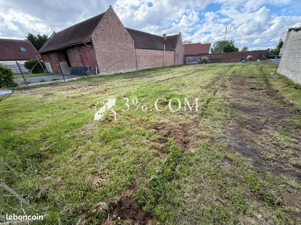 Terrain 593 m² Raimbeaucourt