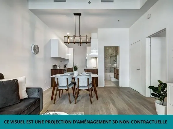 Appartement 2 pièces 60 m²