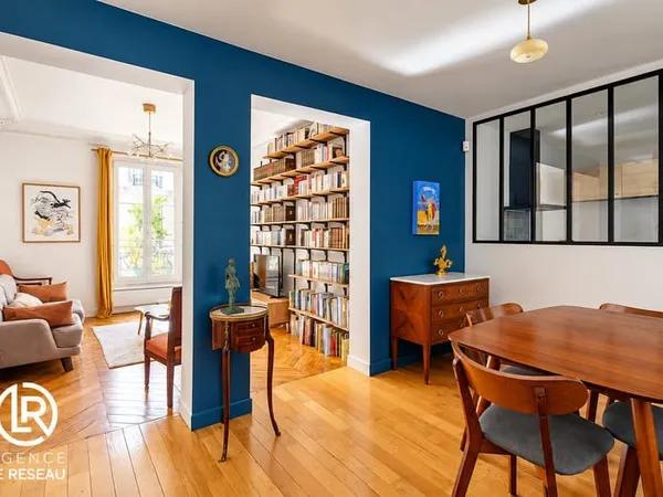 Appartement 3 pièces 61m2 en parfait état, calme et lumineux