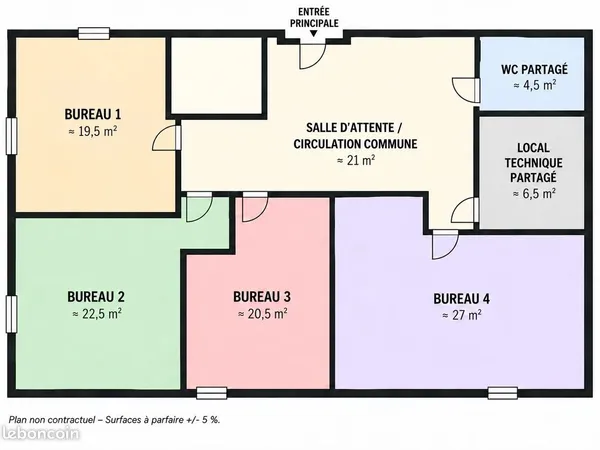 Local commercial 122 m² Uzès