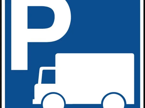 Places de parking poids lourd
