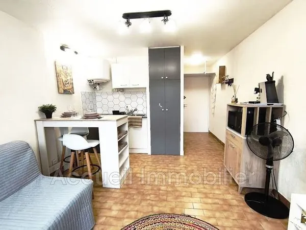 Studio 1 pièce 17 m²