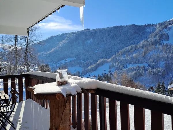 T2 LA CLUSAZ - 450 000 € - SKIS AUX PIEDS - 40 m² RÉNOVÉS - BALCON 12 m² Vue BEAUREGARD et l'ETALE