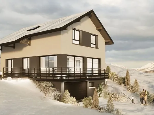 Projet de construction d'une maison 140 m² avec terrain à SCIENTRIER (74)