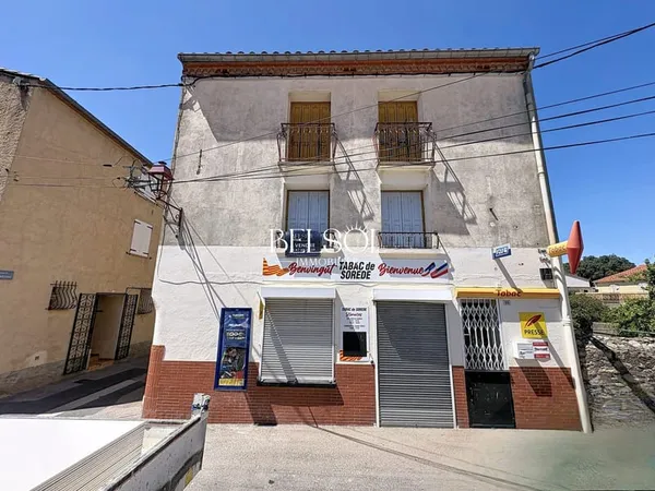 IMMEUBLE de rapport de 206m2 à SOREDE, Murs Commerciaux avec Ha