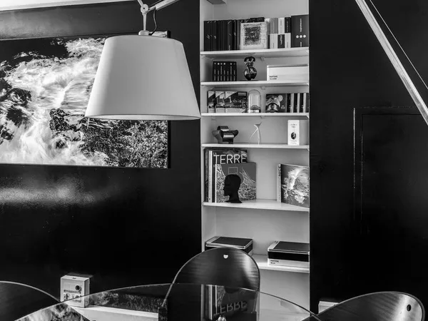 Bureau fermé dans une agence de Design