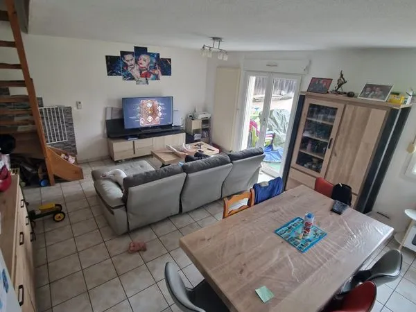 F4 duplex avec jardin 95 m² nods