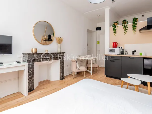 Studio 1 pièce 24 m²