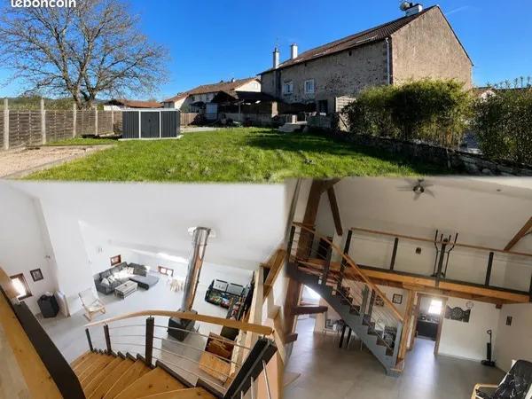 Grand loft avec jardin