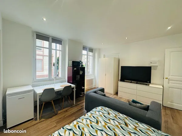 Chambre 20m2 tout équipée 1mn gare/10mn centre