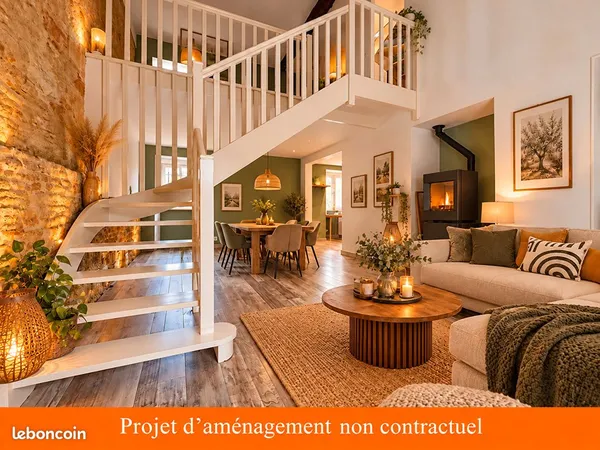 Triplex 6 pièces 109 m²