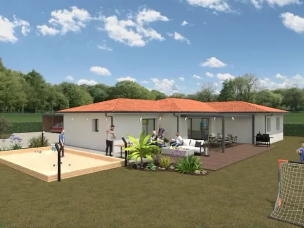 Maison neuve 5 pièces 136 m²