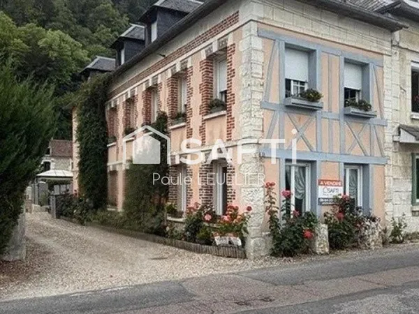 Vue exceptionnelle sur la Seine - Maison de caractère 130 m² - 4 chambres - Terrasse plein sud