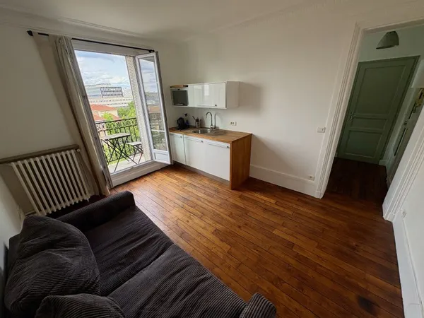 Vends studio 23m² Paris 18ème, boulevard Ney