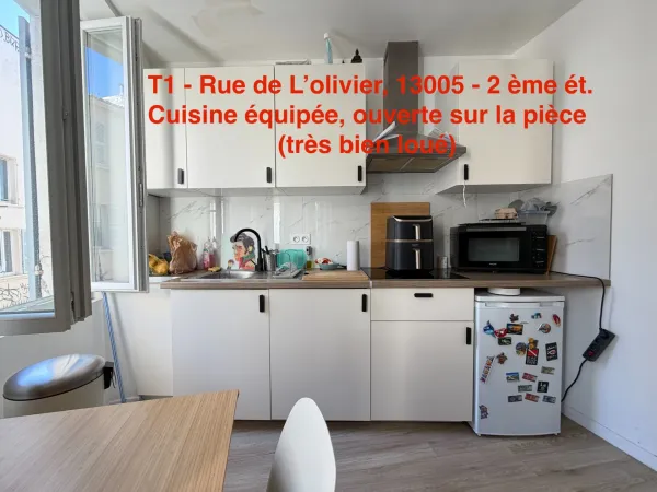 Studio 1 pièce 20 m²