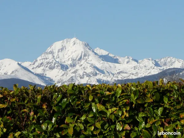 T3 meublé. Vue panoramique sur les pyrénées
