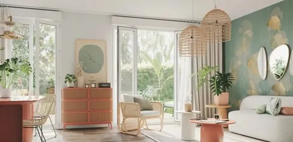 Appartement 3 pièces en duplex avec beaux volumes
